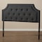 Baxton Studio Mars Modern Dark Grey King Size Headboard 134-7263 - alternate 6